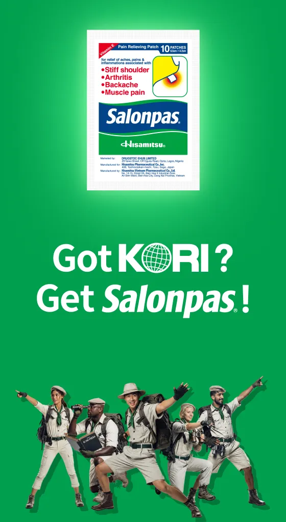 Got KORI? Get Salonpas®!